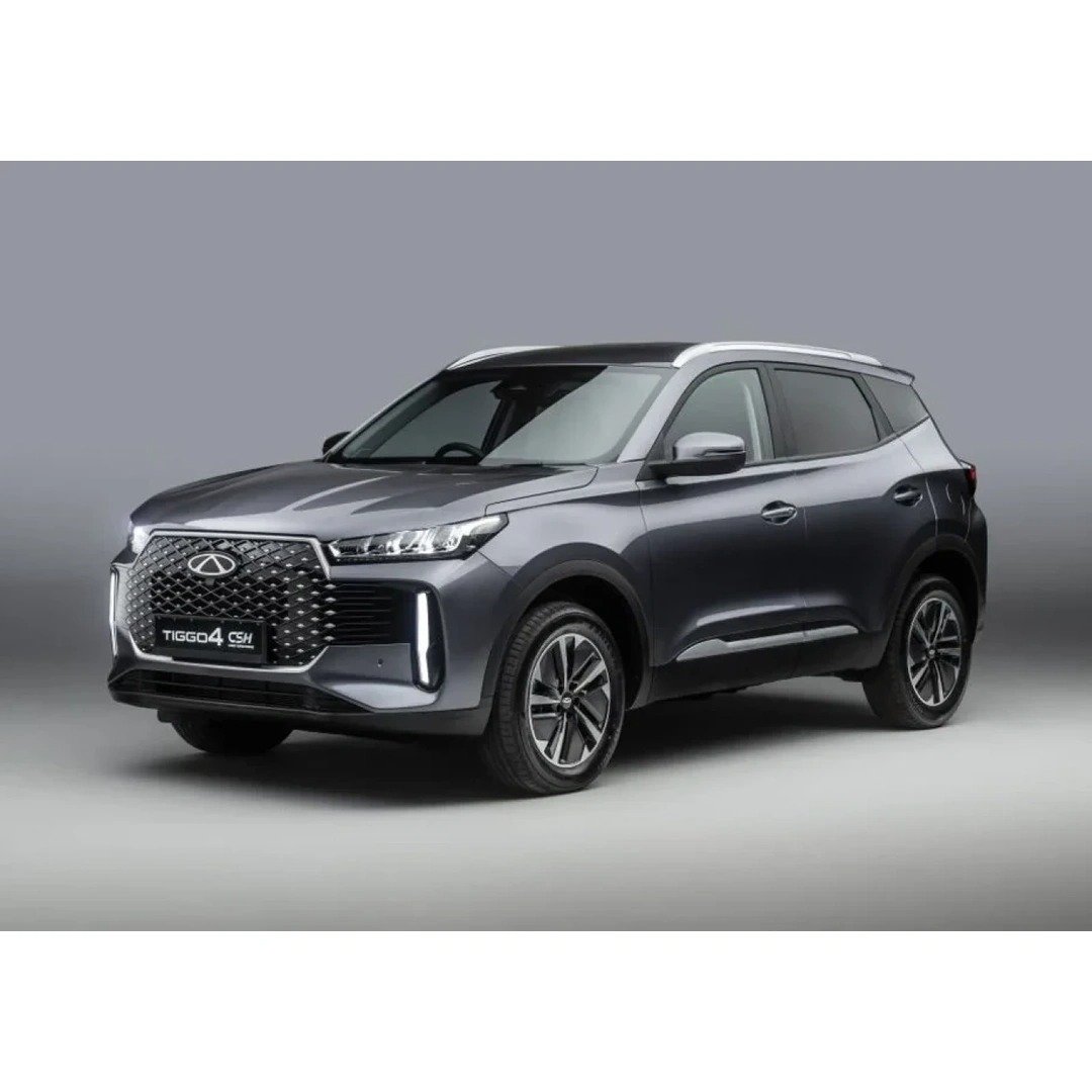 Chery Tiggo plug-in hybrid connected to an EV charger